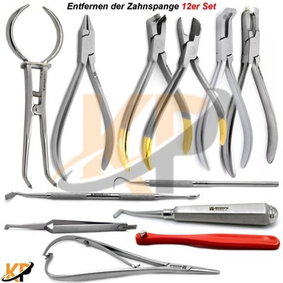 KFO Zange Bracket Band Entfernungszange Bandandrücker Schneider Separierzange CE