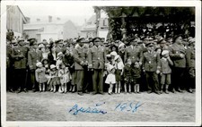 TS326 romania buzau soldiers military uniforms militaria photo 6x9 cm