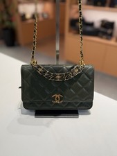 Chanel Wallet On Chain WOC Green Caviar Leather Gold Hardware [Duties Paid]