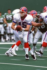 Todd Collins Buffalo Bills in action v the New York Jets at an NFL- Old Photo