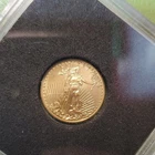 Gold Coin 2015 U.S. Mint American Eagle 1/10 oz  .9167 Fine Business Strike