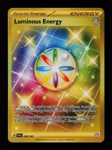Luminous Energy 226/167 Hyper Rare Twilight Masquerade Pokemon Cards