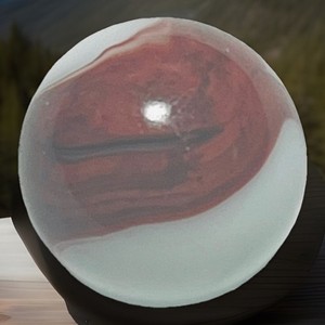 Akro Oxblood .61 in size and deep reds on this one