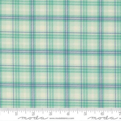 #ad #ad Plaid Checks in Aqua Cannon Beach Moda $14.75