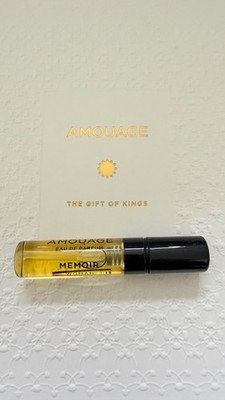 NEW AUTHENTIC Memoir Amouage Eau De Parfum Women Spray 2ML / .06 OZ