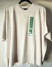 2 Pc Splendid Women Oversize Knit Top Cream XL