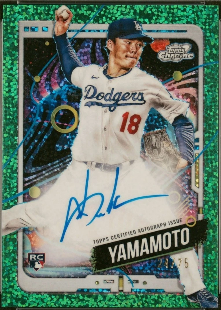 2024 Topps Cosmic Chrome - Yoshinobu Yamamoto #CCA-YY for sale | eBay