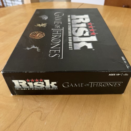 Risk Game of Thrones GOT Board Game Collectible Two Map Boards 100% Complete - Picture 19 of 24