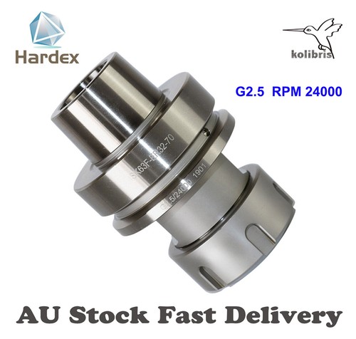 HSK63F-ER32-70L Collet Chuck CNC Milling Tool Holder Balanced G2.5 24000RPM - Picture 6 of 7