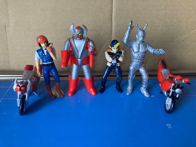 Yujin,SR,Denjin Zaborger & Strong Zaborger Series,6 Figures Set | eBay