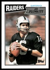 Jim Plunkett 1987 Topps #214