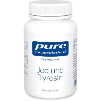 PURE ENCAPSULATIONS Jod und Tyrosin Kapseln, 60 St PZN 05131824