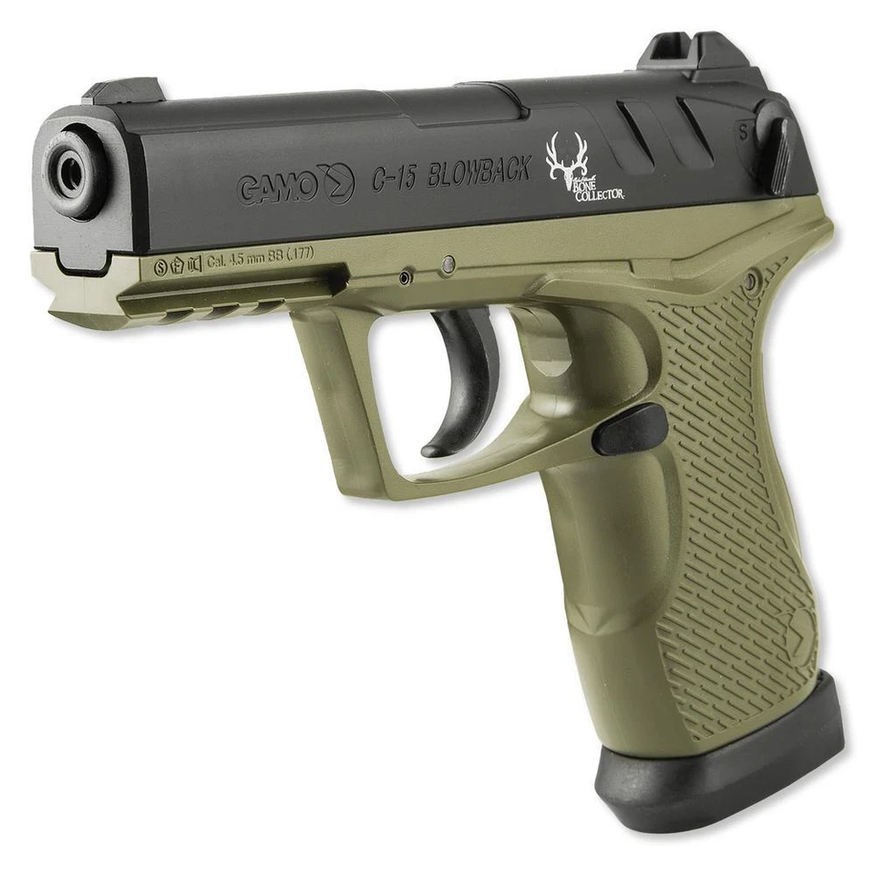 Gamo C-15 Bone Collector .177 Caliber 430 FPS CO2 Powered BB/Pellet Pistol - Image 2 of 2