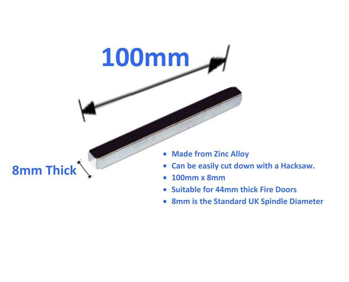 Black Nickel Door Handle Set of Victorian Levers +64mm 3 Lever Sash