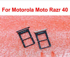 For Motorola Moto Razr 40 Phone Sim Card Reader Slot Tray Port Holder Flex Cable
