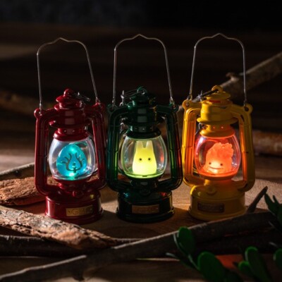 Howl's Moving Castle Calcifer's Flame Lantern Key Chain GBL Studio