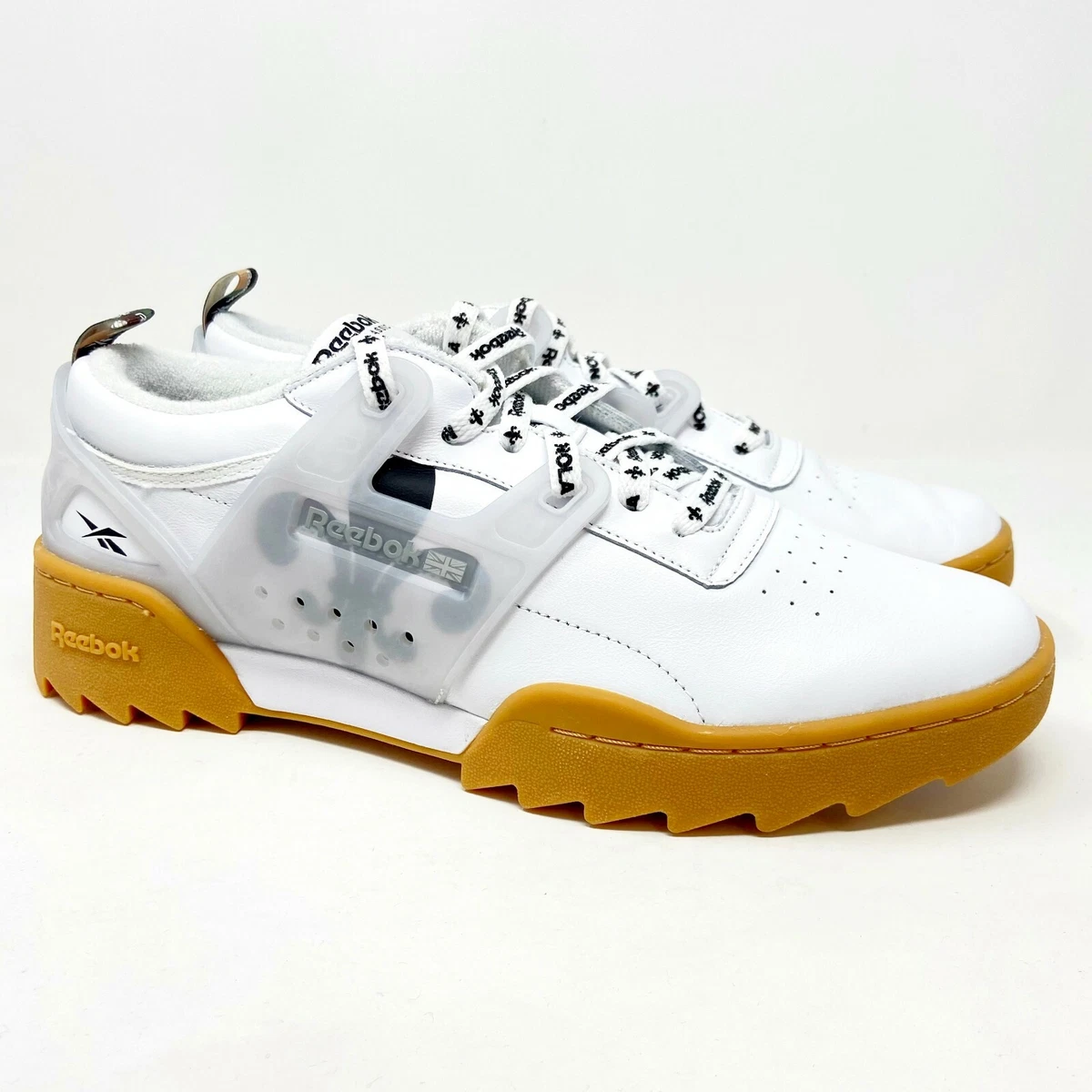 Reebok Workout ADV Ripple 3AM White Black Skull Mens LEFT 11.5 RIGHT 11 DV4592