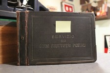 Cartella Chiusura Meccanica BUONI POSTALI FRUTTIFERI Epoca 1922 - 1943 Staderini