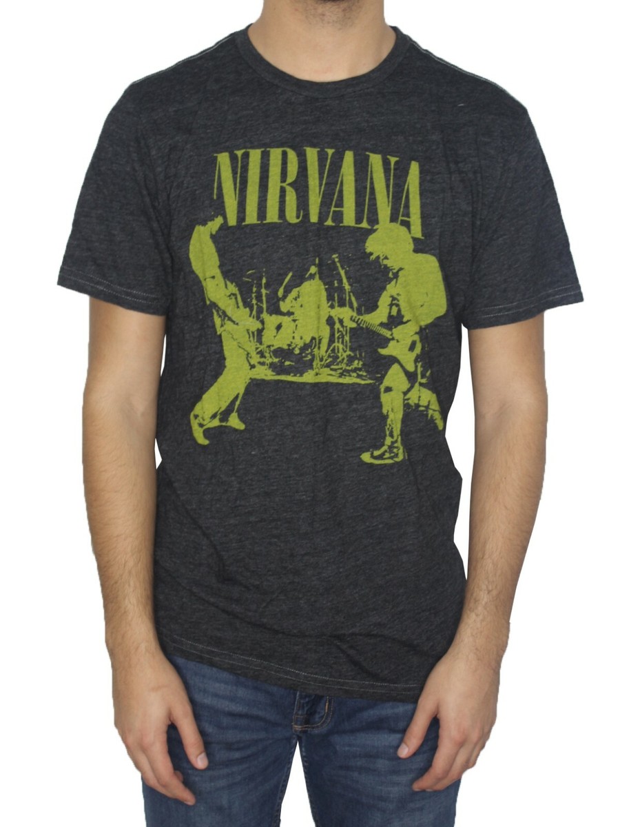 Nirvana Aneurysm Live t-shirt by Chaser Brand 90's Cobain