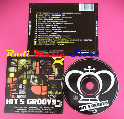 CD Hit's Groovy 3 Compilation JAY Z BEYONCE' MACY GRAY AMERIE no mc vhs dvd(C17)