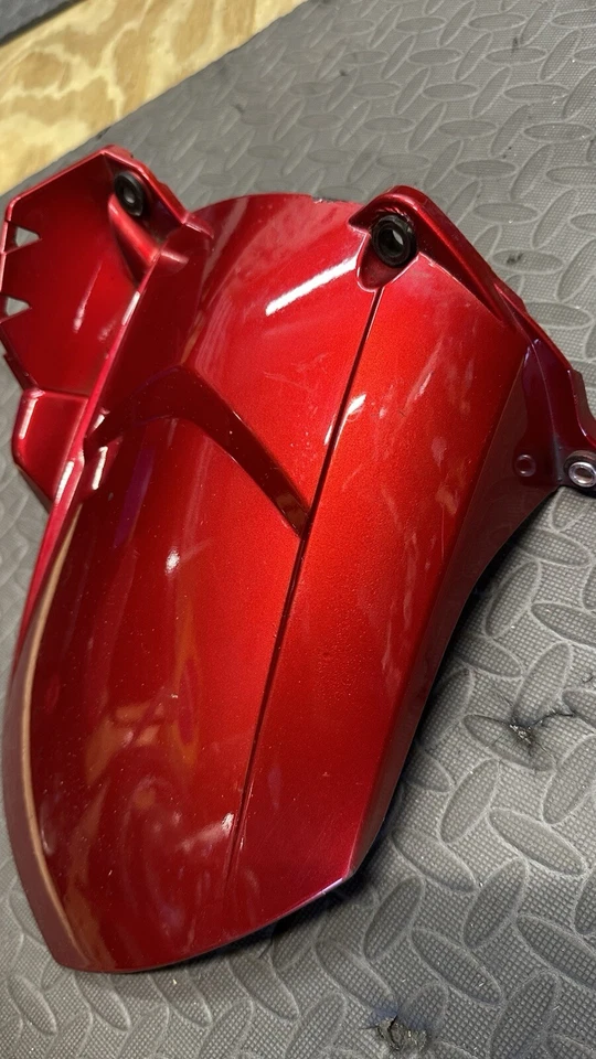 07 08 2007 2008 Yamaha Yzf R1 roda traseira para-lama pneu abraçador carenagem OEM vermelho - Imagem 2 de 4