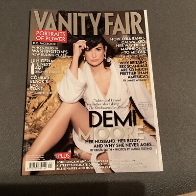 Vanity Fair February 2007, Demi Moore, Conrad Black, Tyra Banks,