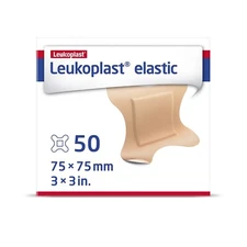 Leukoplast Elastic Adhesive Strip, 3 x 3 Inch Four-Wing BSN 7645611 BOX OF 50