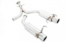 MEGAN RACING AXLE BACK EXHAUST W/ DUAL 4" SS TIPS FOR 06-13 LEXUS IS250 / IS350