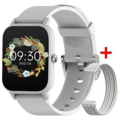 Blackview Smartwatch Damen mit Pulsmesser Schlafmonitor Schrittzähler Armbanduhr