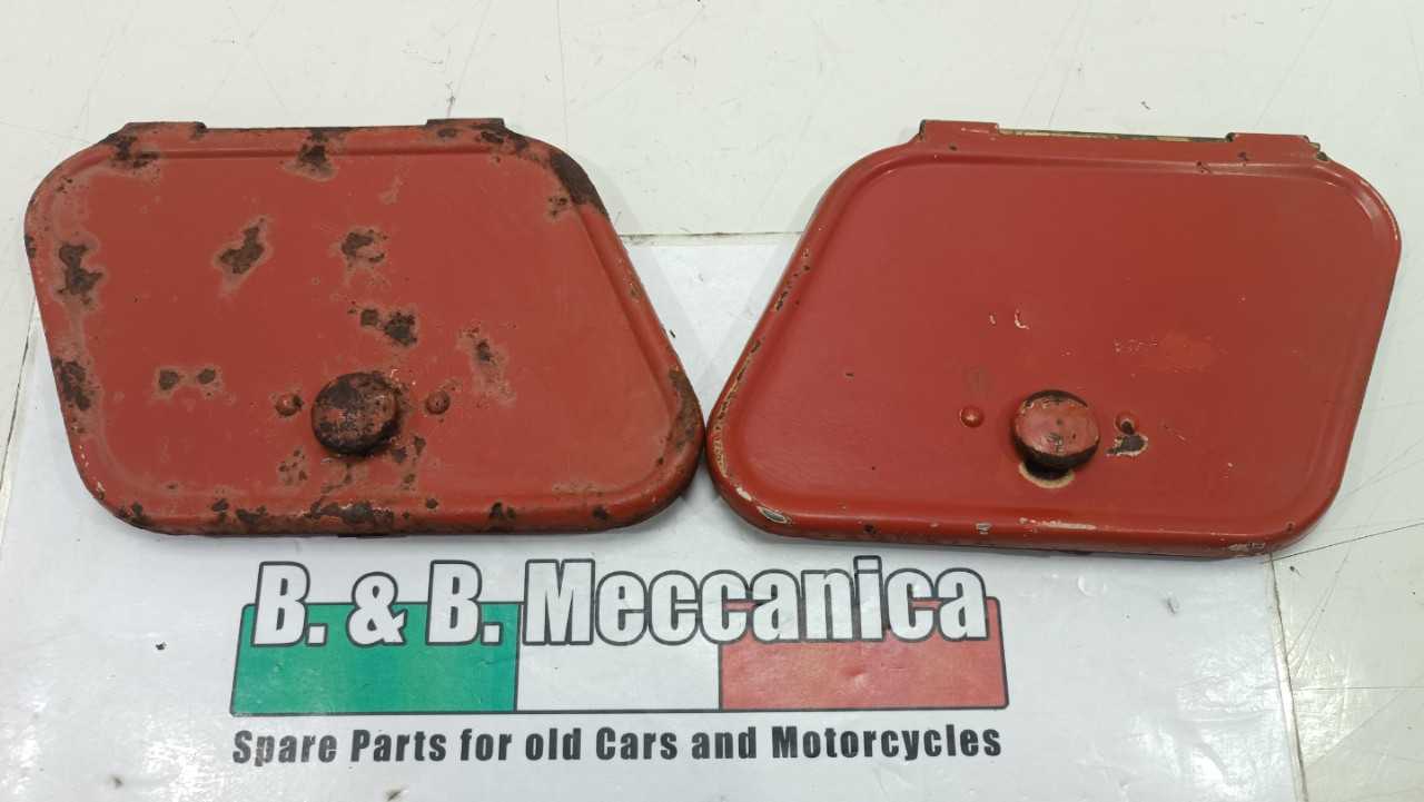 Par Tapas Contadores Dx Y SX Espacio Puerto Artículos Moto Guzzi zigolo 110