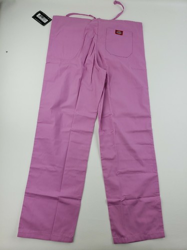 NEW Dickies Pink Scrub Pants Size Small | Drawstring Waist | 30" Inseam 50106A - Picture 9 of 9