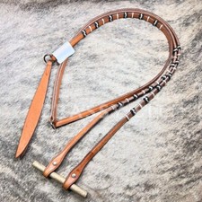 96" Champion Turf Leather Romel Reins