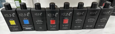 KEUNE CREAM DEVELOPER 33.8 OZ YOU CHOOSE(VOLUME 10,20,30,40,AFTER COLOR SHAMPOO)