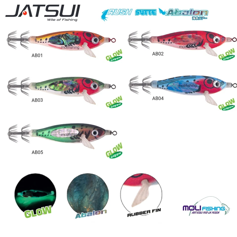TOTANARA SUTTE TATAKI JATSUI RUSH SUTTE ABALON 1.5 FLUO CORPO OLEOGRAFICO NEW