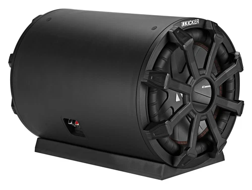KICKER 46CWTB104 TB 10" 800w Marine Loaded Subwoofer Enclosure+Passive Radiator
