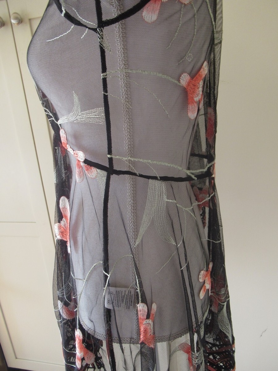 Alice McCall Embroidered Sheer Wish You were Here Dress Size 2 | eBay