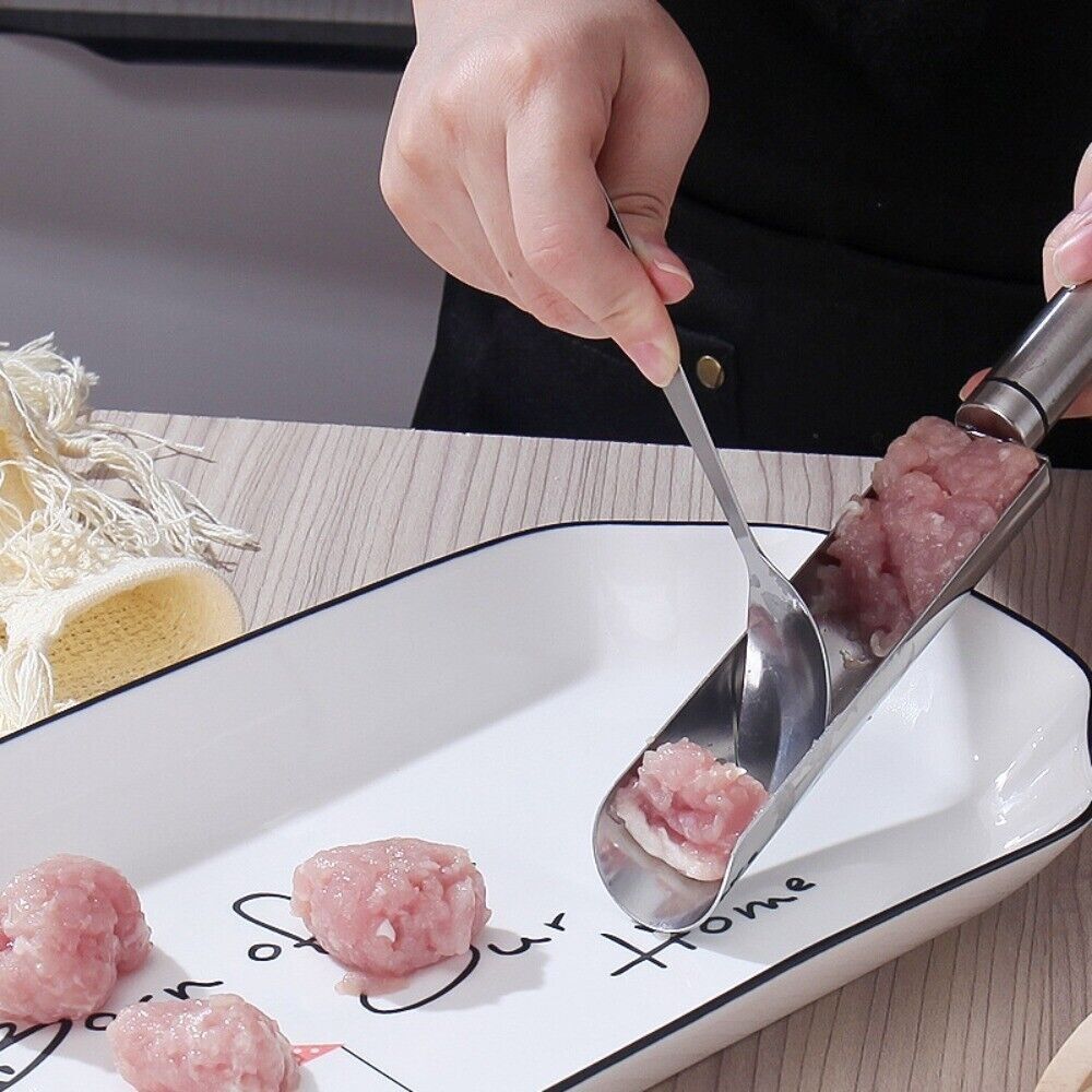 Kitchenware Meatball Maker Silver Meatball Mold Creative Meat Tools eBay