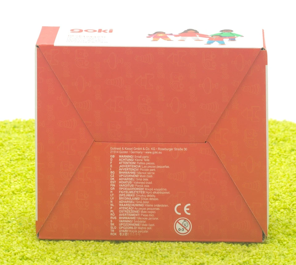 Goki Biegepuppe Puppen Moderne Familie II   4 Teile - Holz, Textil, biegsam - Bild 2 von 4