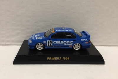1/64 Kyosho Nissan Primera CALSONIC (1994) Impul #12 Diecast Car
