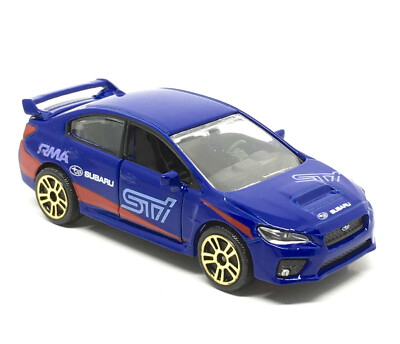Majorette WRX 12台セット Majorette Subaru WRX STI Dark Blue Racing 1:58 3