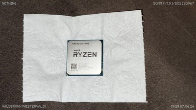 AMD Ryzen 3 4100 CPU Prozessor AM4 bis 4,0 GHz voll funktionsfähig