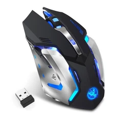 HXSJ Wireless Gaming Mouse | Computer Accessories | 2.4G Glowing Mouse