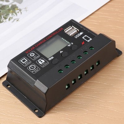  Set of 3 Solarpanel Zubehör Solarpanel-Controller Solargenerator