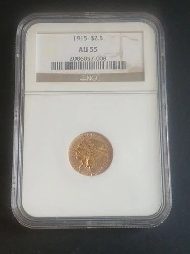 1915 Indian Head Gold — photo from the most recent tracked eBay sale