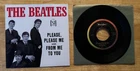 45 7" SP THE BEATLES VJ 581 PLEASE PLEASE ME COLOR LOGO