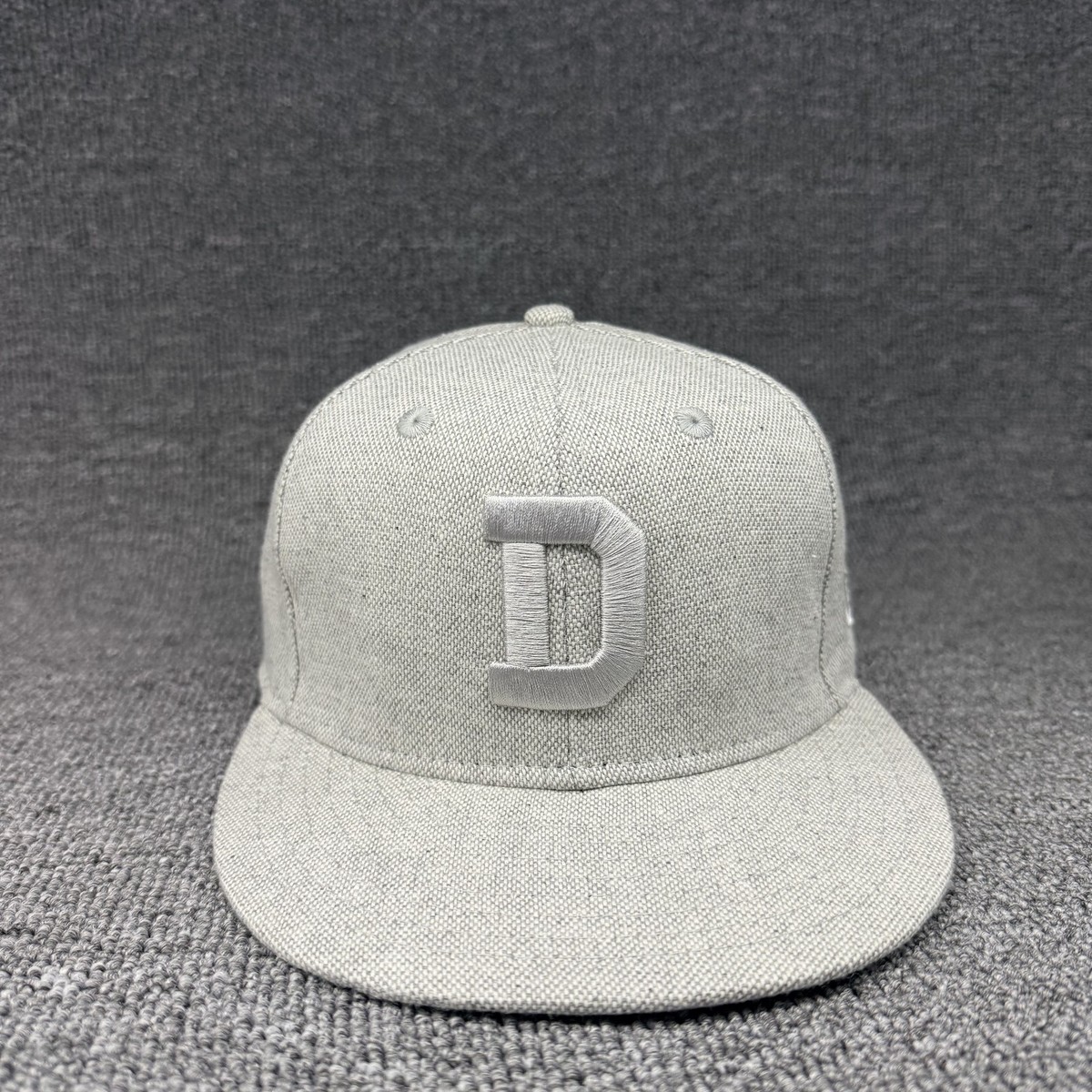 New Era 59FIFTY Detroit Tigers Tonal Gray Cooperstown Fitted Hat Size 6 7/8