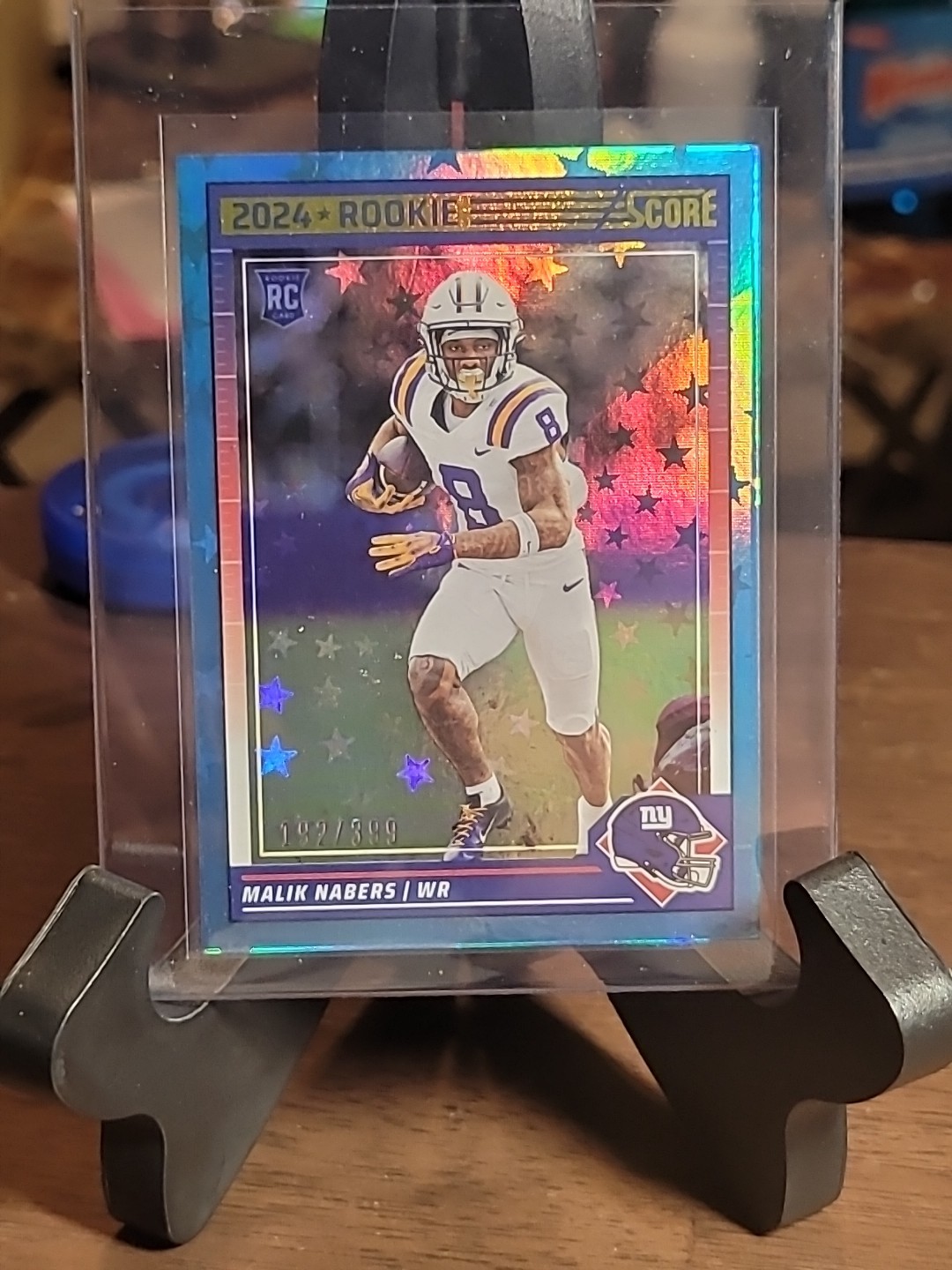 🔥MALIK NABERS 2024 Score #306 Stars Parallel Rookie RC 192/399