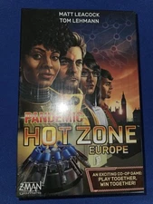 Pandemic Hot Zone Europe Board Game 2021 Z-Man Games NEW Strategy Co-op