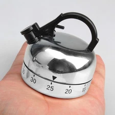 Long Ring Bell Alarm Loud 60-Minute Kitchen Cooking Wind Up Timer Mechanical