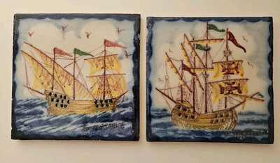 Sant Anna Lisboa Handpainted Tiles Ship